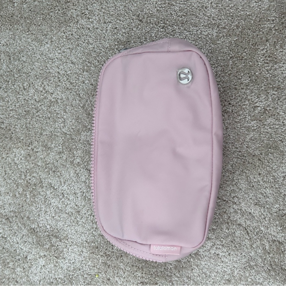NWT Lululemon Light Pink belt bag